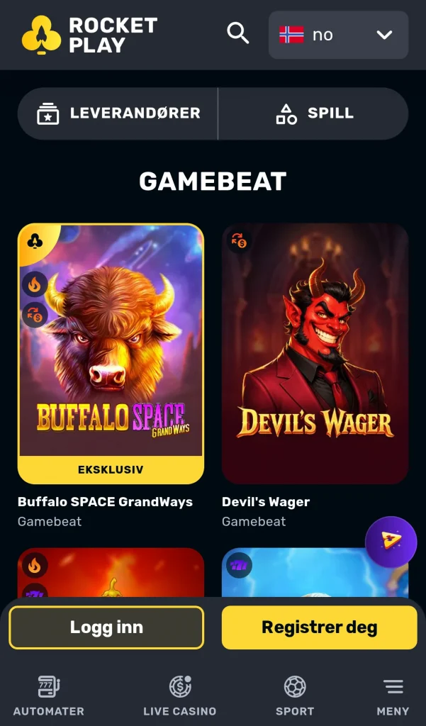 Live casino